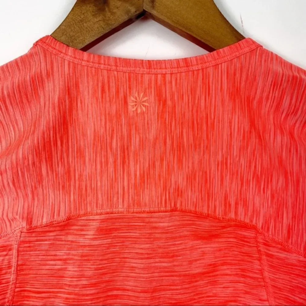 Athleta Orange Coral Short Sleeve Top XXS